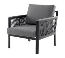 Кресло плетеное для уличных кафе и ресторанов